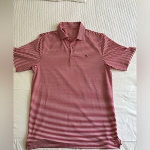 Vineyard Vines Performance Golf Shirt Collared Size Medium